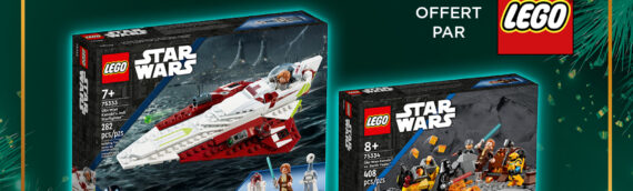 CONCOURS – Calendrier de l’avent : Jour 19 : Deux sets « Obi Wan » offerts par LEGO