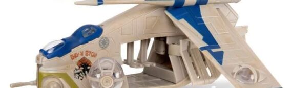 Jazwares – Micro Galaxy Squadron: 4 différentes versions du LAAT bientôt disponibles