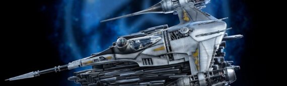 IRON STUDIOS : Mando`s N-1 Starfighter- Demi Art Scale 1/20