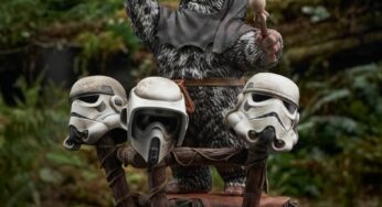 Gentle Giant: Ewok Drummer Milestones Statue