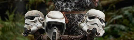 Gentle Giant: Ewok Drummer Milestones Statue