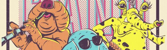 Chez Fab’ – Graphisme et Pop Culture : Une affiche de concert du Max Rebo Band