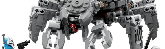 LEGO Star Wars : le set 75361 The Mandalorian Spider Tank (Mine of Mandalore)