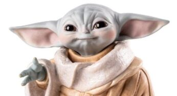 LLADRO : Une statuette de Grogu en porcelaine