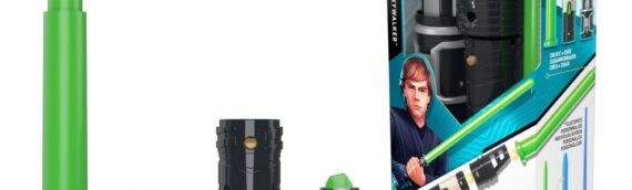 Hasbro – Mando Mania : LIGHTSABER FORGE LUKE SKYWALKER GREEN LIGHTSABER