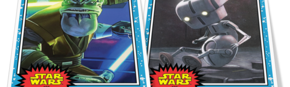 Topps : Un jedi et un petit droïde pour cette nouvelle semaine