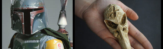 Regal Robot : Une nouvelle mini sculpture « Boba Fett Prototype Armor Skull »