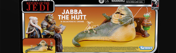 Hasbro : Le grand Jabba The hutt rejoint la gamme black series