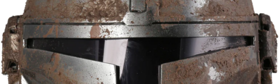 DENUO NOVO – Le casque du Mandalorian « Muddy » Version disponible en avant première à Star Wars Celebration