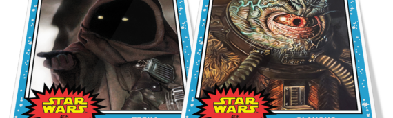 Topps Living set : Teeka et Glaucus, les deux nouveaux personnages de cette semaine