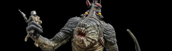 IRON STUDIOS – Boba Fett Boba Fett & Rancor Art Scale Statue