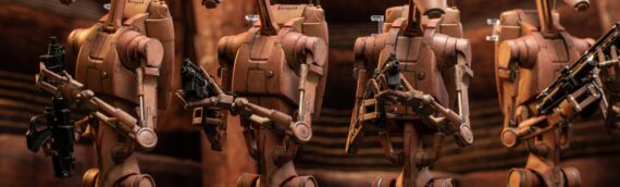 Hot toys : Les photos de production du Battle Droid (Geonosis)