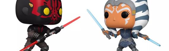 Funko Pop : Un coffret exclusive Gamestop du duel Ahsoka contre Darth Maul