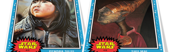 Topps : Les deux nouvelles cartes de la collection Living set
