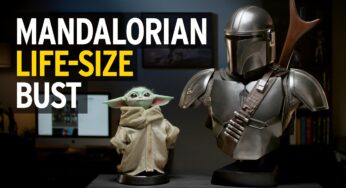 Sideshow Collectibles – The Mandalorian Din Djarin Life-Size Bust en VIDEO
