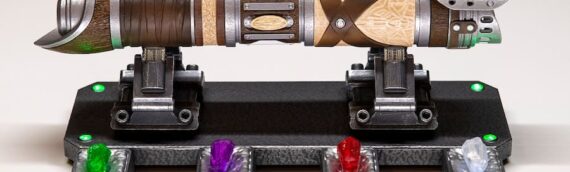 Shop Disney – Des stands pour exposer vos sabres et Kyber Crystal