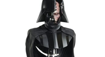 Gentle Giant – Legends in 3D : Le buste de Darth Vader (Damaged Helmet)