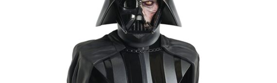 Gentle Giant – Legends in 3D : Le buste de Darth Vader (Damaged Helmet)