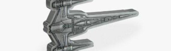New Zealand Mint : Le N1 Starfighter de Mando arrive en Coin