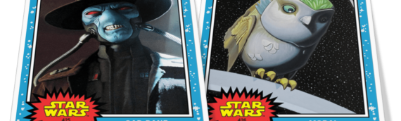 Topps : Cad Bane et Morai comme nouvelles cartes dans la collection Living set
