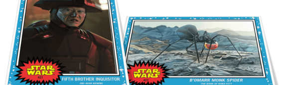Topps – Living Set : Les séries comme thème pour les deux nouvelles cartes de la semaine