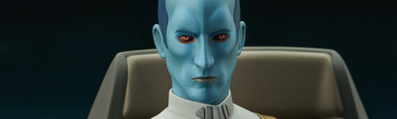 Gentle Giant – Grand Admiral Thrawn on Throne Premier Collection Statue
