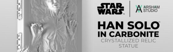 Sideshow Collectibles – Han Solo In Carbonite & R2-D2 Crystallized Relic Statue