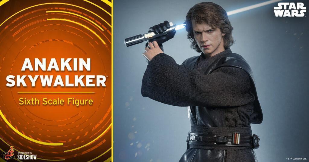Hot Toys Anakin Skywalker ROTS Sixth Scale Figures