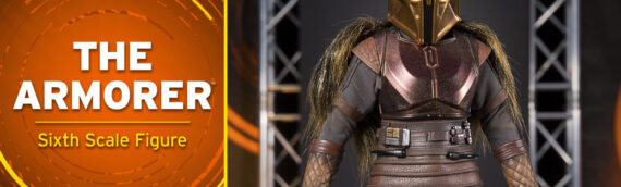 HOT TOYS – The Armorer (The Mandalorian) Sixth Scale Figures Preview