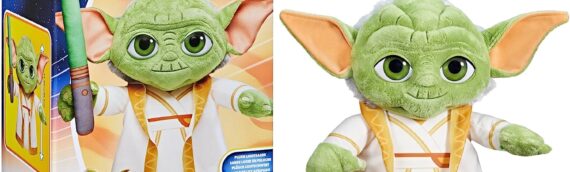 STAR WARS Young Jedi Adventures – La peluche de Maitre Yoda