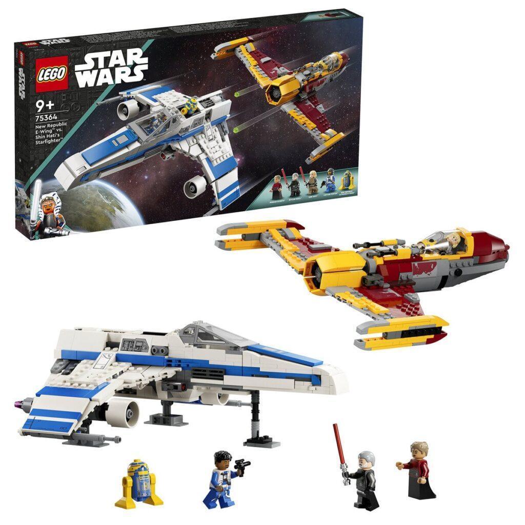 LEGO Star Wars 75364 New Republic E-Wing vs. Shin Hati’s Starfighter