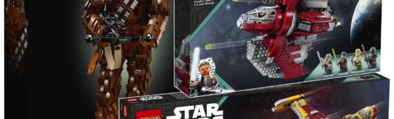 LEGO Star Wars 2023 : Les sets de l’été Chewbacca Buildable Figures & Ahsoka Tano disponible en précommandes