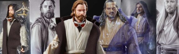 HASBRO – Star Wars The Black Series Obi-Wan Kenobi (Jedi Legend) & Qui-Gon Jinn (Force Spirit)
