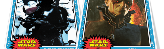 Topps : Les deux nouvelles cartes du living set