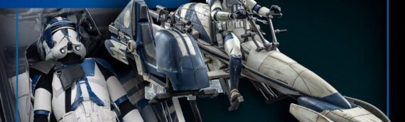 HOT TOYS – « Heavy Weapons Clone Trooper & BARC Speeder » la review en vidéo