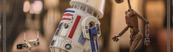 HOT TOYS – Let set de droids R5-D4, Pit Droid, BD-72 Sixth Scale Figures dévoile ses modèles de production