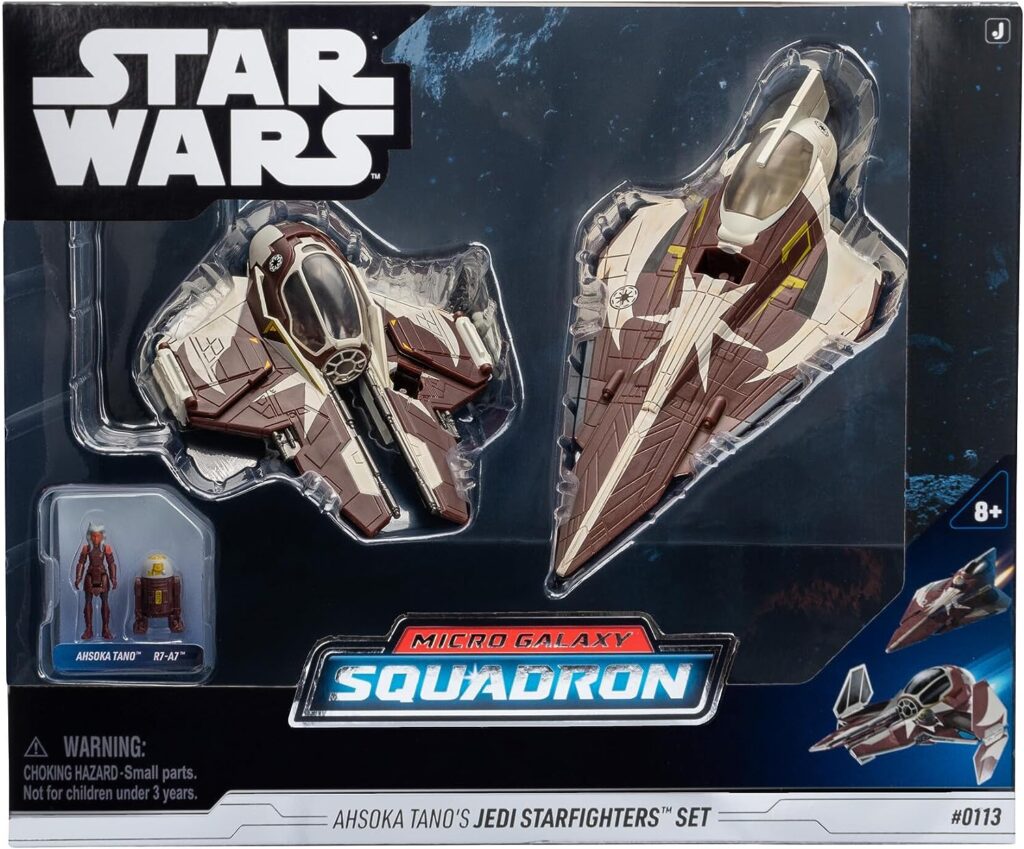 STAR WARS Micro Galaxy Squadron Ahsoka Jedi Starfighters