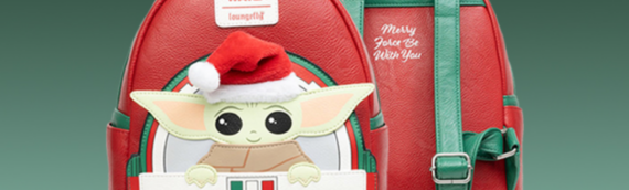 LOUNGEFLY – Star Wars Santa Grogu Mini-Backpack