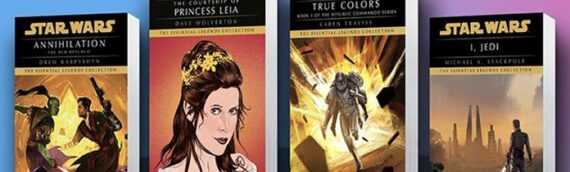 Edition DEL-REY – 4 nouveaux romans dans la gamme “Essential Legends Collection”