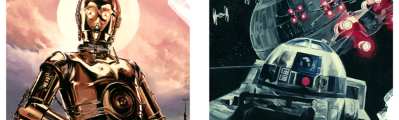 Sideshow Collectibles : A NEW HOPE: C-3PO & R2-D2 fine art print set disponible !