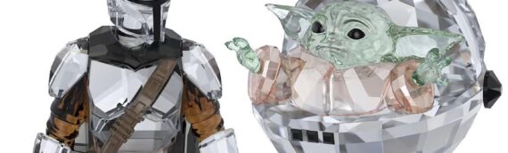 Swarovski – Le Mandalorian et Grogu arrive dans la gamme des statues de cristal