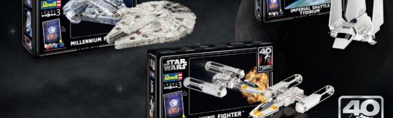 REVELL Star Wars – Des ré-éditions pour les 40 ans du Retour du Jedi