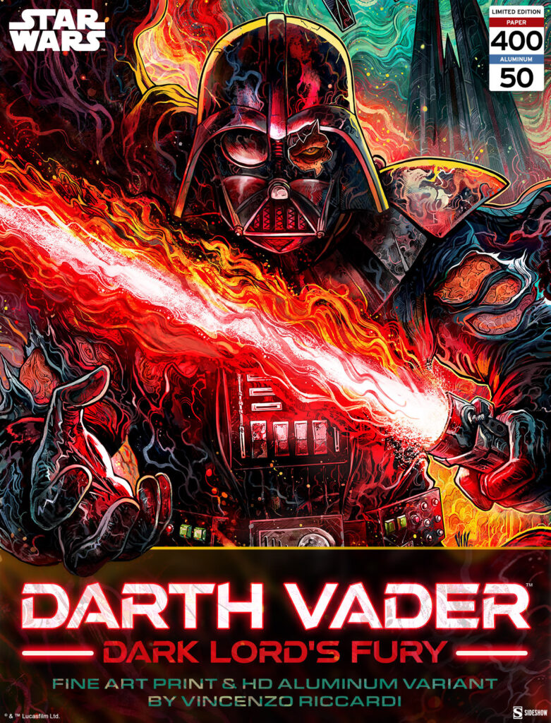 Sideshow Darth Vader Art Print