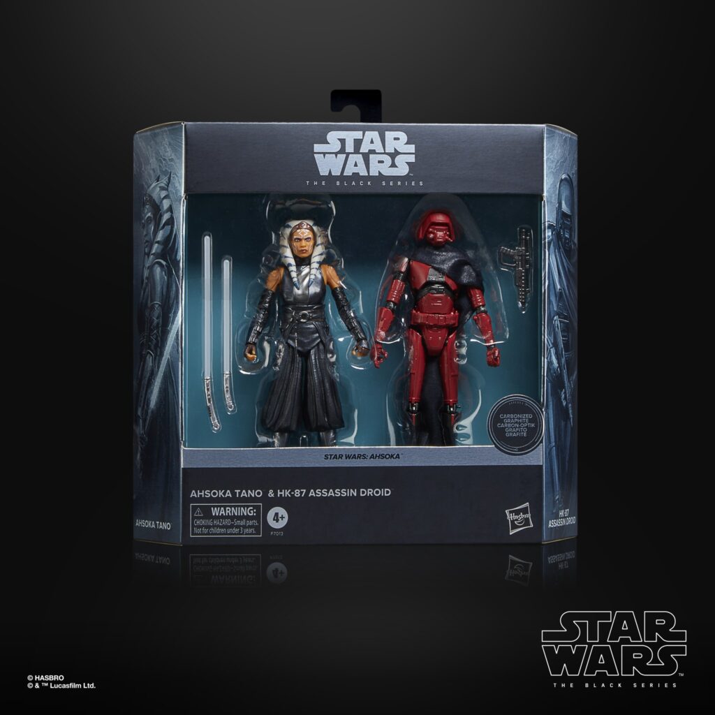 HASBRO Ahsoka HK Droids carbonized 2 pack