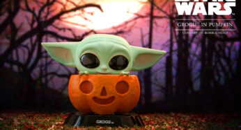 HOT TOYS – Grogu in Pumpkin Cosbaby