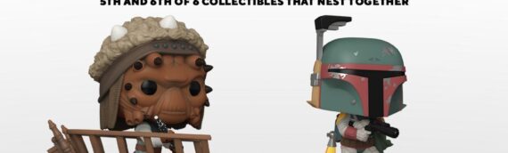 FUNKO POP – Le diorama Jabba’s Skiff est maintenant complet
