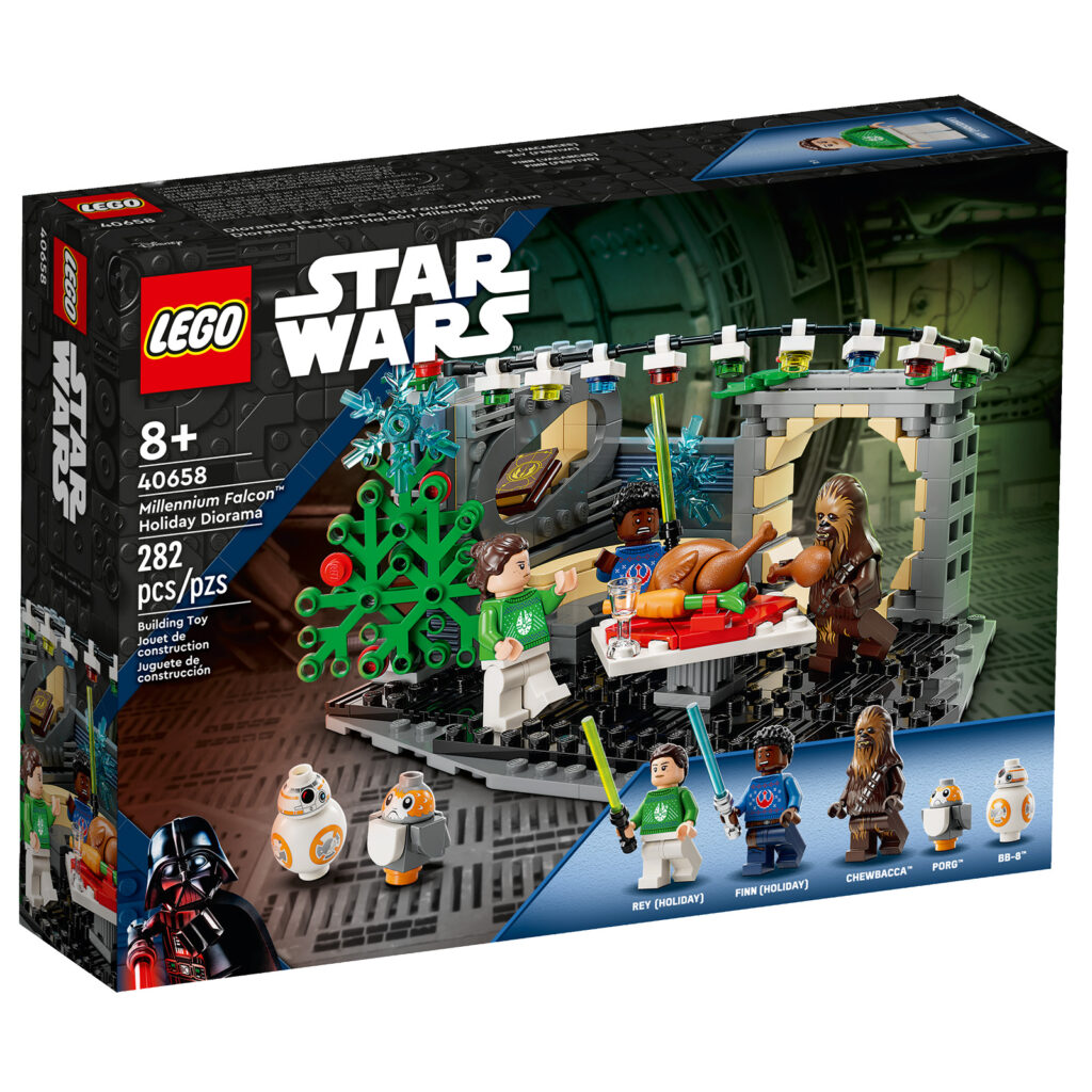 LEGO Star Wars Millenium Falcon Diorama Holiday