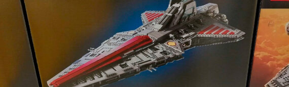 LEGO Star Wars – Le nouveau set UCS 75367 Venator-Class Republic Attack Cruiser déjà en vente…