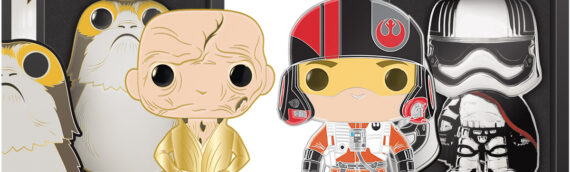 FUNKO – Une nouvelle série de Pins POP tirées de Star Wars The Last Jedi