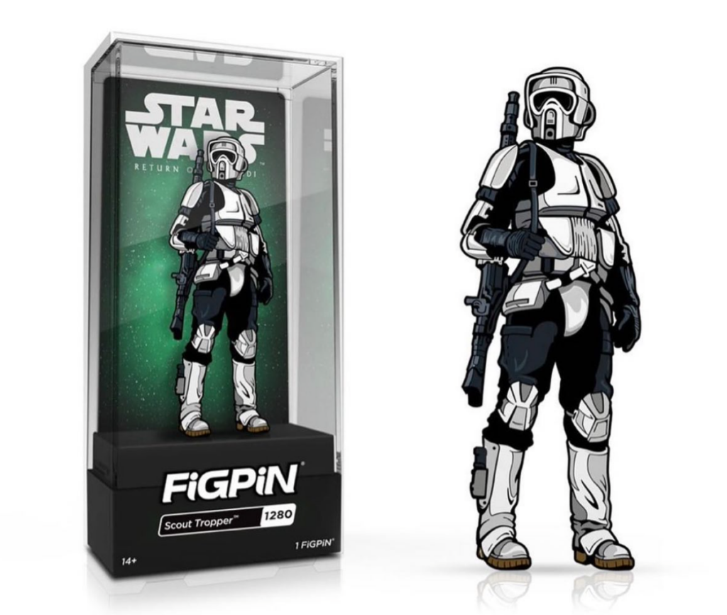 Figpin Scout Trooper Exclusive Pins